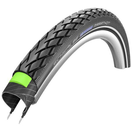 Schwalbe neumático de alambre marathon performance 23-622 +r negro