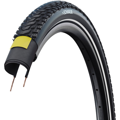 Schwalbe marathon mondial pro - plegable - addix - v-guard - 27,5x2,40 - negro + reflex