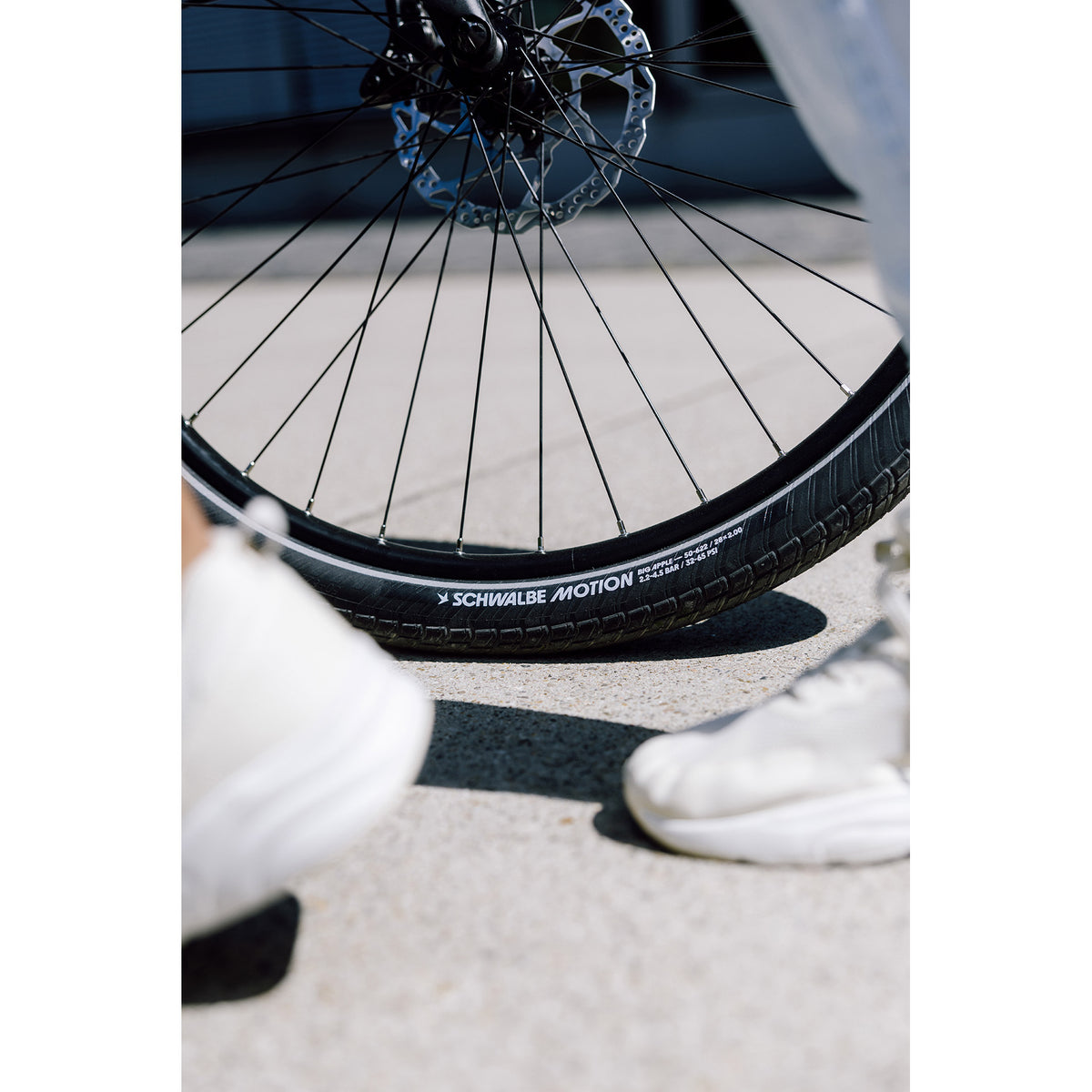 Schwalbe cubierta motion gran manzana 50-622 +r negro