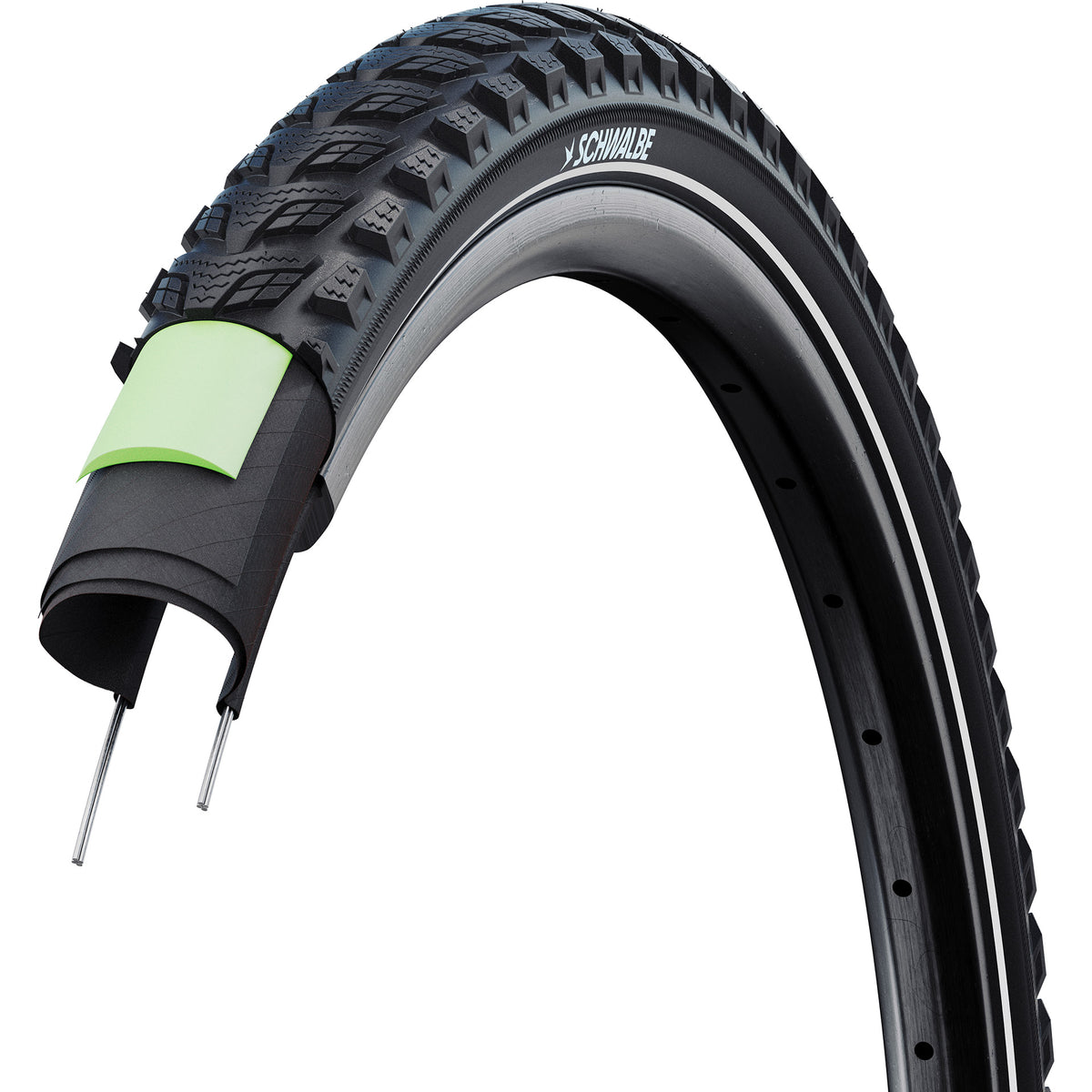 Schwalbe cubierta marathon 365 55-622 +r negro