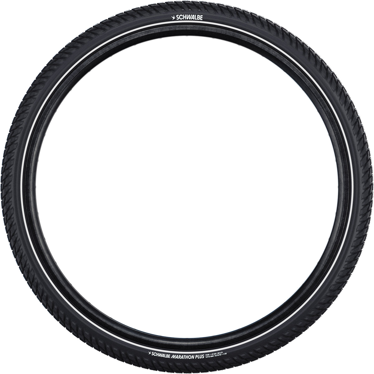 Schwalbe 28x2.15 (55-622) marathon plus tour smartguard hilo reflex negro 11159365.01