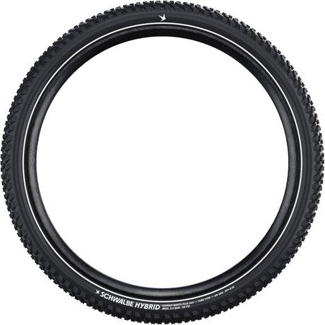 Schwalbe cubierta plegable johnny watts plus hybrid 365 60-584 +r negro