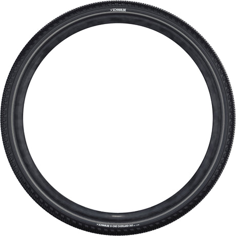 Cubierta plegable Schwalbe g-one overl. 365 40-622 tlr + br negro