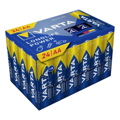 Pilas varta longlife power AA 24 piezas
