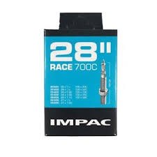 Tubo interno Impac (por Schwalbe) Carrera SV28, 28x1 ETRO 20 28-622 630, Válvula: francés 40 mm