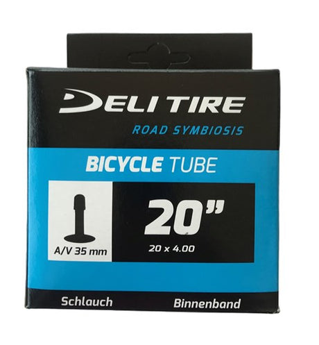 Tubo interno del neumático deli AV7XXL 20 pulgadas 20x4.00 (100-406) AV 35 mm Fatbike