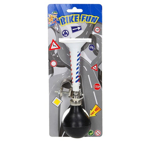 Bocina de bicicleta de policía de metal Johntoy
