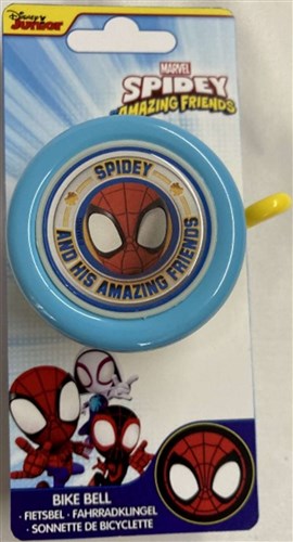Timbre de bicicleta Volare spidey y sus increíbles amigos - niño - azul rojo amarillo