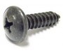 Marcadores de scooter bofix 3.9 x 19 con anillo - negro (25 piezas)