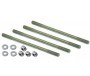 Bolsa bofix con 4 pernos cilindro m6x145 uni.