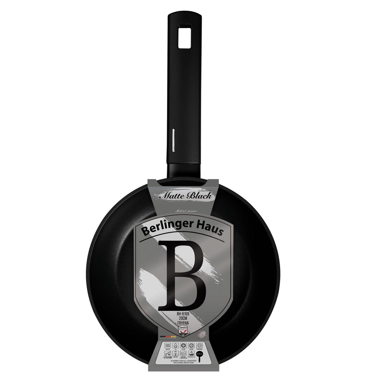 Sartén Berlingerhaus negro mate 20cm