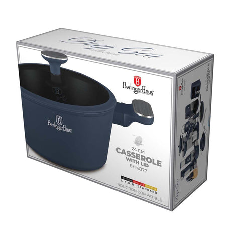 Berlingerhaus Cacerola con tapa Berlinger Haus Deep Sea Collection ø24cm
