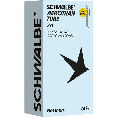 Cámara de aire Schwalbe 28 aerothan sv17-ae