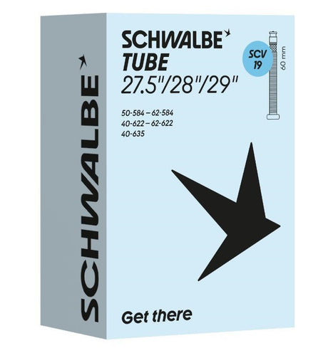 Cámara de aire Schwalbe scv19 28 pulgadas 40 62-584 635 válvula clik 60mm