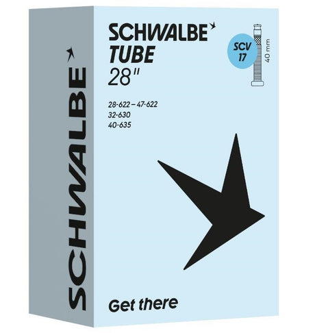 Cámara de aire Schwalbe scv17 28 pulgadas 28 47-622 635 válvula clik 40mm