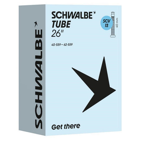 Cámara de aire Schwalbe scv13 26 pulgadas 40 62-559 válvula clik 40mm