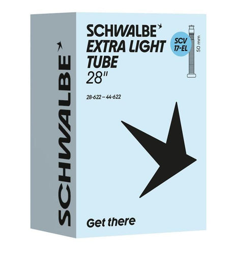 Cámara de aire Schwalbe scv17-el 28 44-622 50mm negro