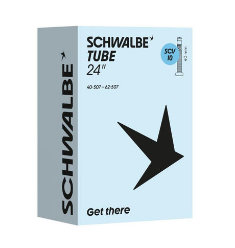 Cámara de aire Schwalbe scv10 24 pulgadas 40 62-507 válvula de clic 40 mm