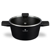 Cacerola colección Blaumann negro plata con tapa ø24cm