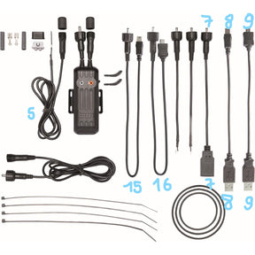 Busch + Müller Cable E-Work Nr 15 Ronda a Mini-USB