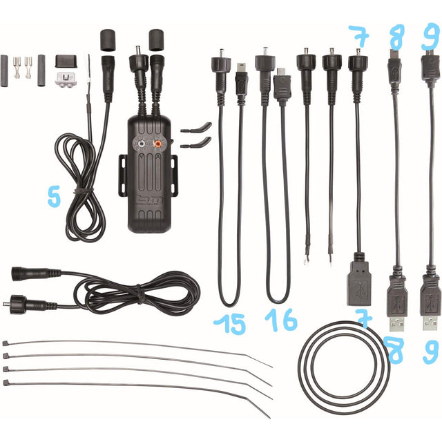 Busch + Müller Cable E-Work Nr 15 Ronda a Mini-USB