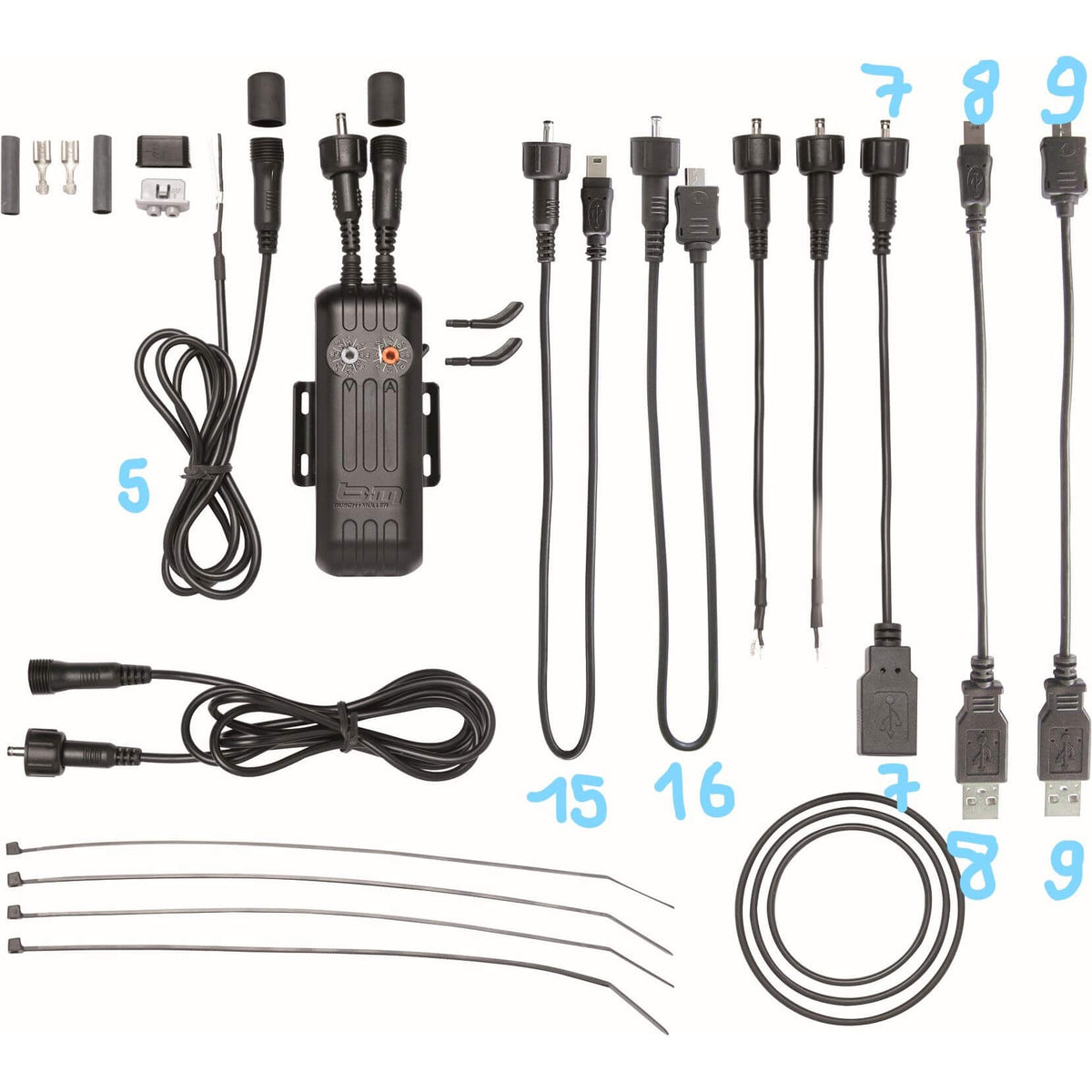 Busch + Müller Cable E-Work Nr 9 USB a Micro USB