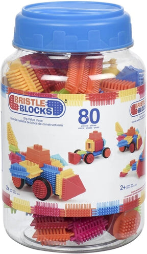 Bloques de cerdas en bote 80 piezas