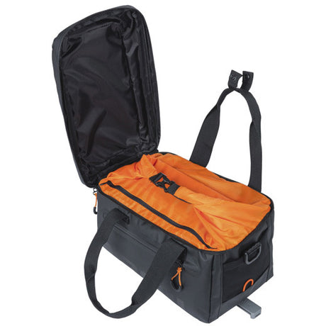 Bolsa de viaje Basil miles bolsa de equipaje miles mik 2.0 negro naranja