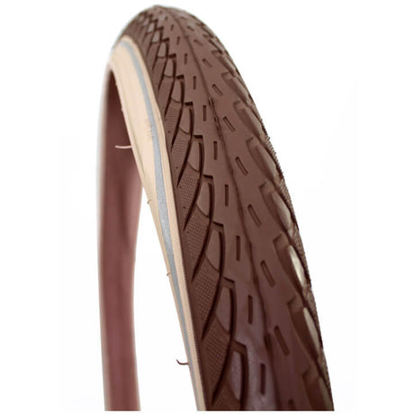 Tire deli neumático SA-206 26 x 1.75 reflejo de crema marrón