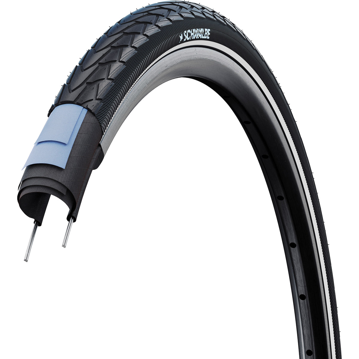 Schwalbe clincher marathon racer 35-622 +r negro