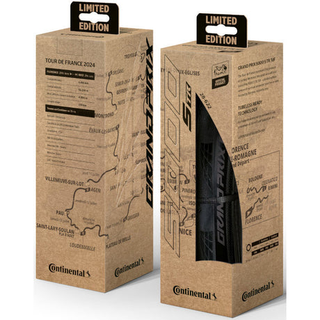 Banda plegable continental Grand Prix 5000 TDF 28-622 Negro