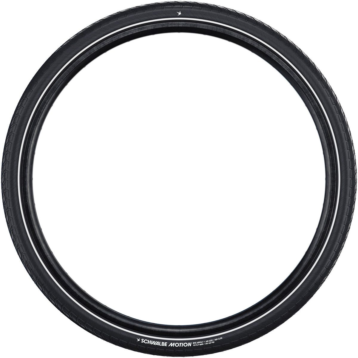 Schwalbe benelux b.v. Schwalbe Cubierta Motion Big Apple 55-622 +R Negro