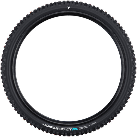 Schwalbe cubierta plegable eddy current gravitation pro 64-584 tlr negro