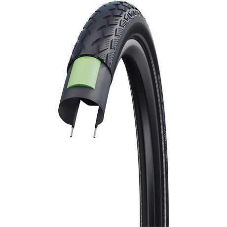 Schwalbe 20x neumático exterior marathon perf g-guard 28 x 1.40 negro refl