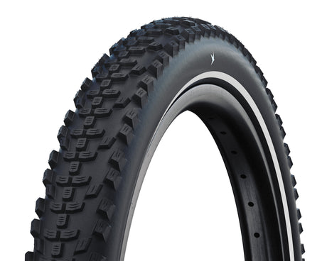 Schwalbe motion smart sam cargo 26x2.35 (60-559) línea de rendimiento con cable super defensa addix e negro+reflex