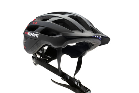 Casco bypoint s-ert fl 25 negro mate m 54-58cm