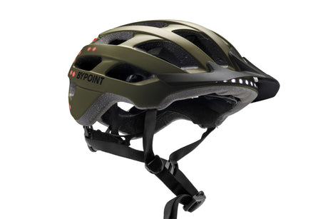 Casco bypoint s-ert fl verde musgo m 54-58cm