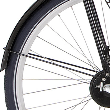 Cortina Fender Rod detrás de 28 Milo Black