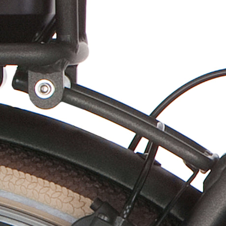 Cortina Achterdrager Soporte de 110 mm Bafang Negro Matt Matt
