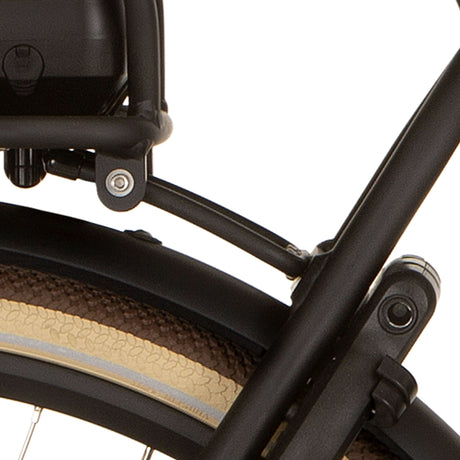 Cortina Achterdrager Soporte de 150 mm Bafang Jet Black Matt