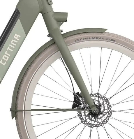Cortina horquilla delantera e-nite gris tomillo mate