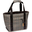 Cortina Handbag Patrón de Viena, beige, eff pocos
