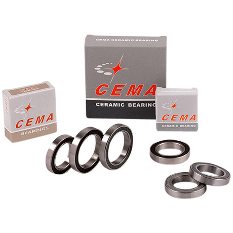 Rodamiento pedalier cema 6805n 25x37x6 acero inoxidable cerámico