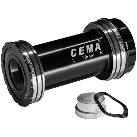 Pedalier cema bbright46 sram gxp sg3 recubierto cerámico negro