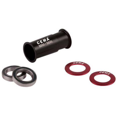 Pedalier cema bb90-bb95 shimano sg3 recubierto de cerámica