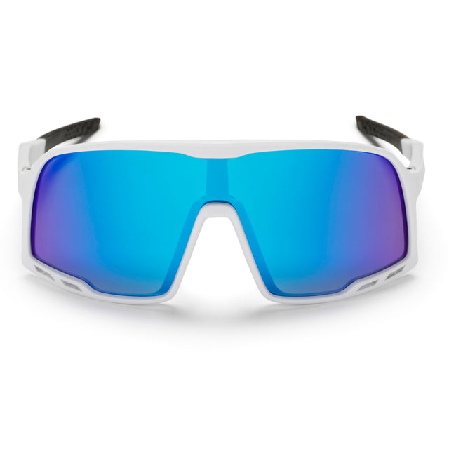Chpo gafas henrik blanco azul espejo