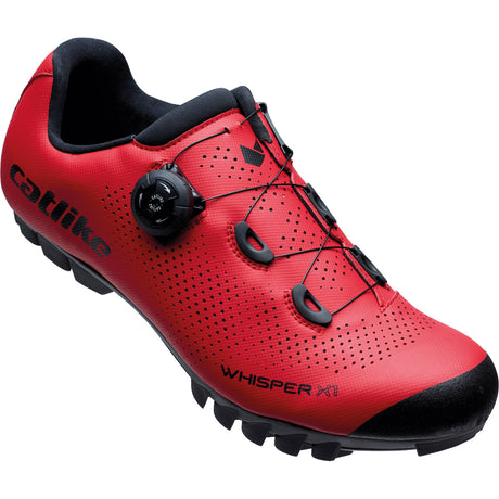 Zapatillas mtb catlike susurro x1 mtb nylon talla 46 rojo