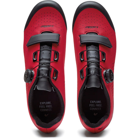 Zapatillas mtb catlike kompact'o x1 nylon talla 45 rojo