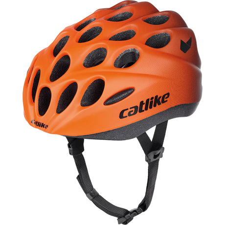 Catlike casco infantil gatito talla s 52-55cm naranja
