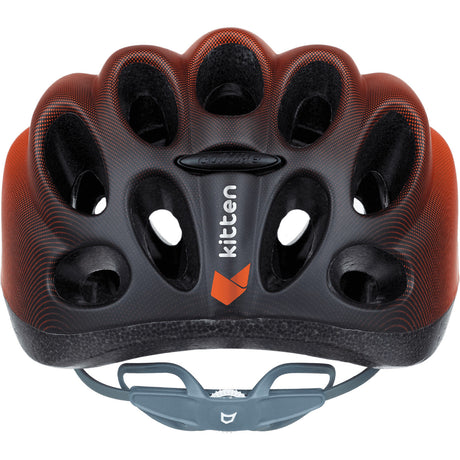 Catlike casco infantil gatito talla m 55-58cm naranja
